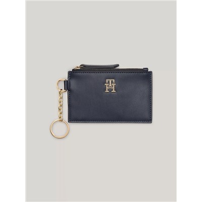 Monogram Zip Coin Purse and ID Wallet