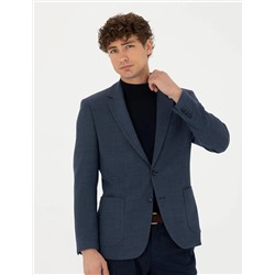 Lacivert Ekstra Slim Fit Ceket