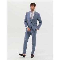 Açık Mavi Ekstra Slim Fit Takım Elbise