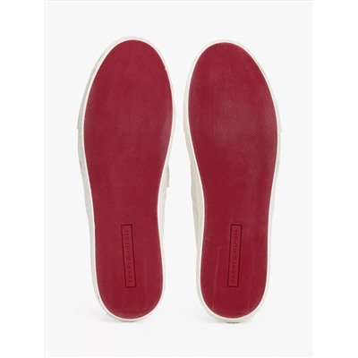 Embossed Logo Canvas Sneaker