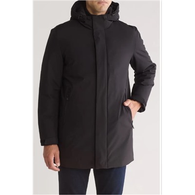 Hooded Water Resistant Stadium Jacket
