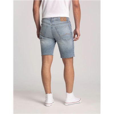 SLIM STRAIGHT 5 POCKET DENIM SHORTS