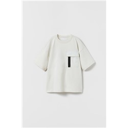 SPORTY T-SHIRT WITH CONTRAST POCKET