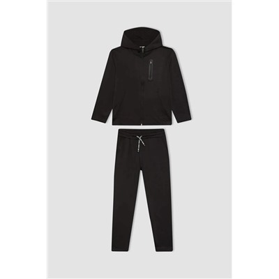 Defacto ek Çocuk Kapüşonlu Sweatshirt Eşofman Altı 2'li Takım A4418A8BK81mca