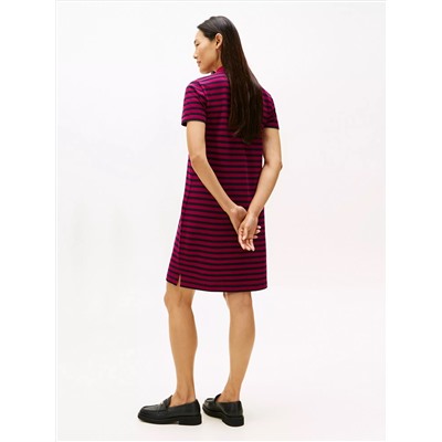 Stripe Polo Dress