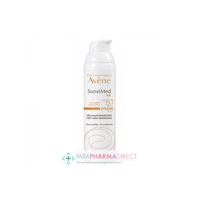 Avène Solaire SunsiMed KA SPF50+ Peaux Sensibles 80ml