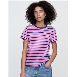 Favorite Stripe Crewneck T-Shirt