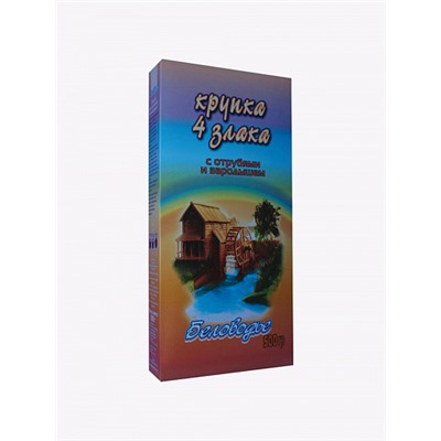 Крупка "4 злака", с отрубями и зародышем