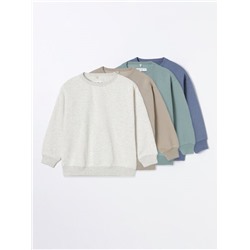 PACK OF 4 BASIC SWEATSHIRTS