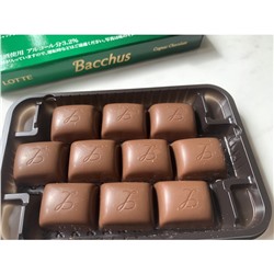 LOTTE Bacchus шоколадные конфеты с коньяком и бренди