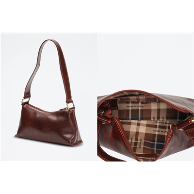 Bolso de piel Haven Marrón