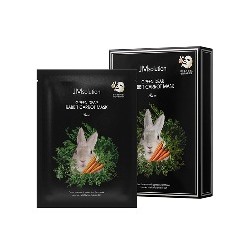 Green Dear Rabbit Carrot Mask (35ml*10ea) Успокаивающая маска с экстрактом моркови