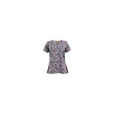WonderWink Scrubs Four-Stretch Rodeo Drive Print Top
