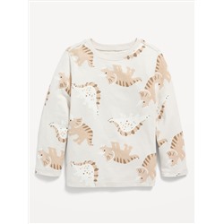 Unisex Long-Sleeve Printed T-Shirt for Toddler