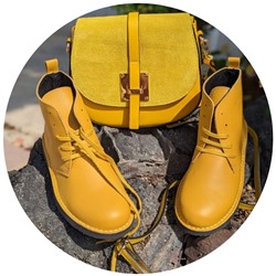 Ab. Zapatos 2619 · GOLDEN+PELLE · 2704 Amarillo АКЦИЯ