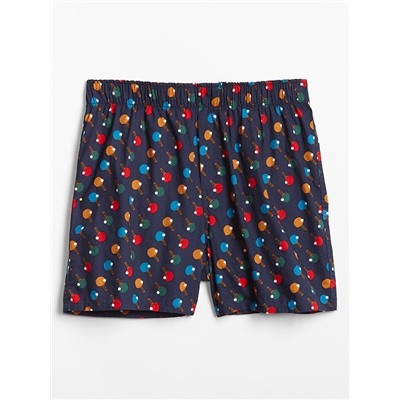4" Print Boxers