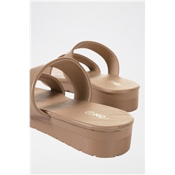 Sandalias Beige