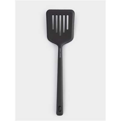 Лопатка с прорезями, 32 см, силикон, графитовая, Streak