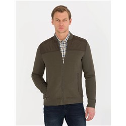 Haki Regular Fit Sweatshirt