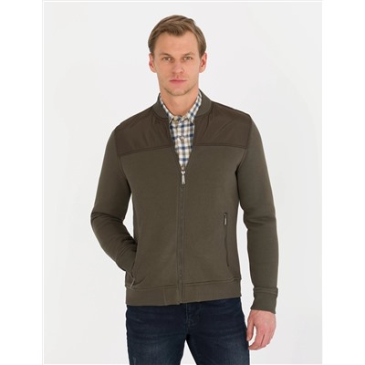 Haki Regular Fit Sweatshirt