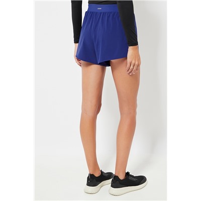 Short de running cintura alta - Azul marino