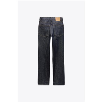 ZW COLLECTION HIGH-WAIST BOOTCUT CROPPED JEANS