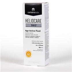 Heliocare 360 Age Active Fluid SPF 50+ 50 ml PACK Regalo Endocare Cellage Firming 15 ml