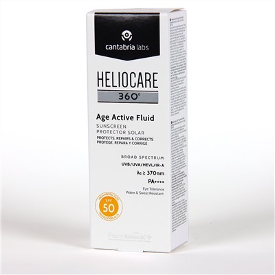 Heliocare 360 Age Active Fluid SPF 50+ 50 ml PACK Regalo Endocare Cellage Firming 15 ml