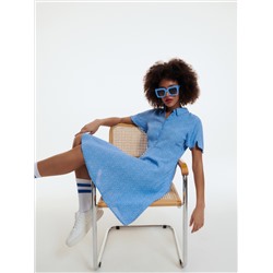 EcoVero™ Gemusterte Bluse