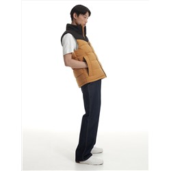 Weste mit Taschen und Stehkragen