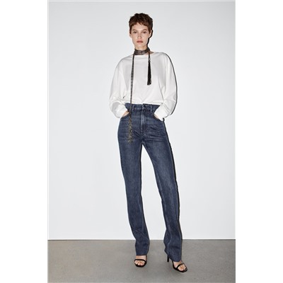 ZW COLLECTION BOOTCUT HIGH-WAIST JEANS