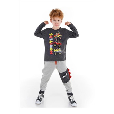 Denokids Monster Race Erkek Çocuk Pantolon Takım CFF-21S1-065