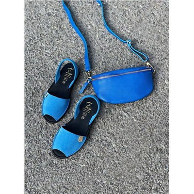 Ab.Zapatos • 3106-8 • azulon+Pelle Cinturon (250) АКЦИЯ &##x1f4a5;