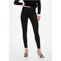 Jeans skinny tiro medio elsa -  Mujer | MANGO OUTLET España