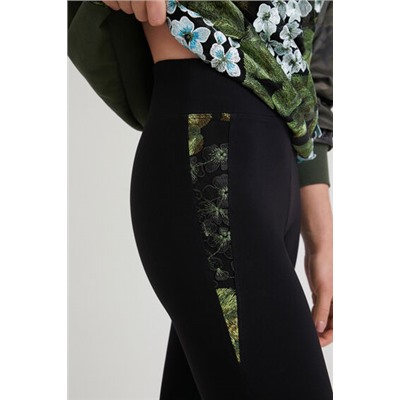 Leggings transparencias laterales