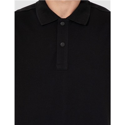 Siyah Regular Fit Polo Yaka Tişört