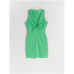Kleid aus Leinenmischung