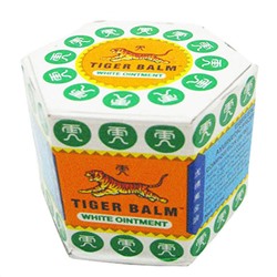 TIGER BALM White ointment Тигровый бальзам Белый для снижения суставных и мышечных болей 21мл