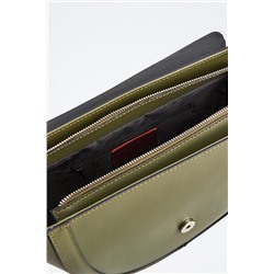 Bolso de piel Votti Verde botella