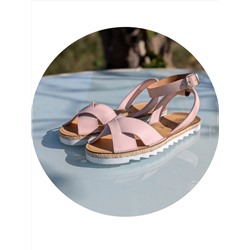 Босоножки от испанского производителья Ab.Zapatos Cruz-Yute rosa АКЦИЯ