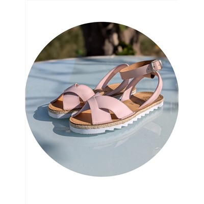 Босоножки от испанского производителья Ab.Zapatos Cruz-Yute rosa АКЦИЯ