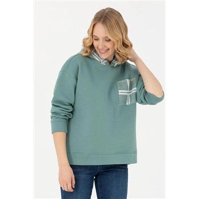 Kadın Mint Sweatshirt