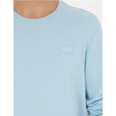 Açık Mavi Regular Fit Sweatshirt