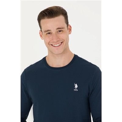 Erkek Lacivert Sweatshirt