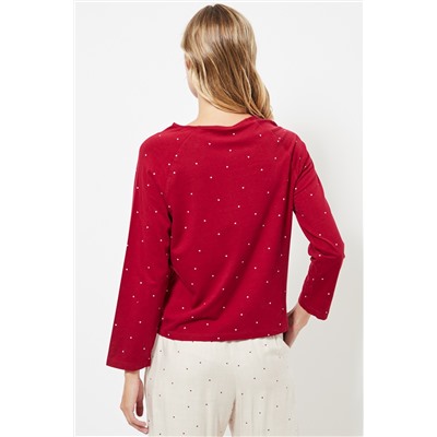 Camiseta de pijama - Rojo