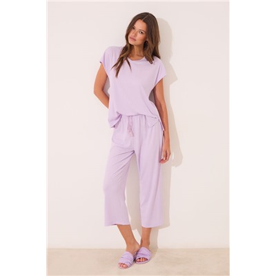 Pijama Capri canalé viscosa