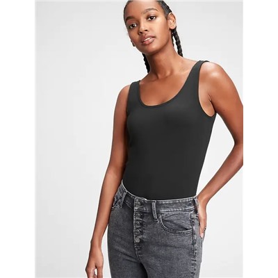 Scoopneck Bodysuit