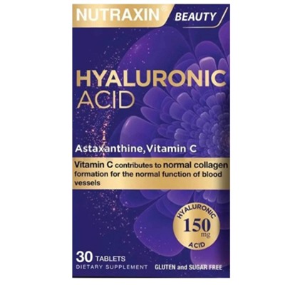 Nutraxin Hyaluronic Acid ,30 таблеток