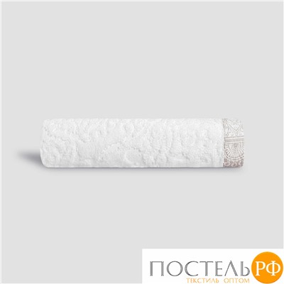 Togas ЭЛИЗАБЕТ бел/сер К-т полотенец 40x60/50х100/70х140, 50% модал/50% хл, 600 гр/м2