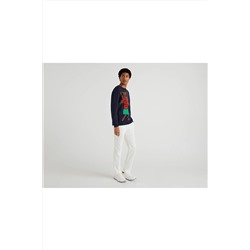 United Colors of Benetton Save The World Jcc Tasarımlı Kazak 122A1144K1037-852